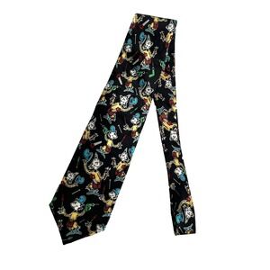 Vintage 90s Dr. Seuss Silk Tie Green Eggs And Ham New With Tags Whimsical Preppy